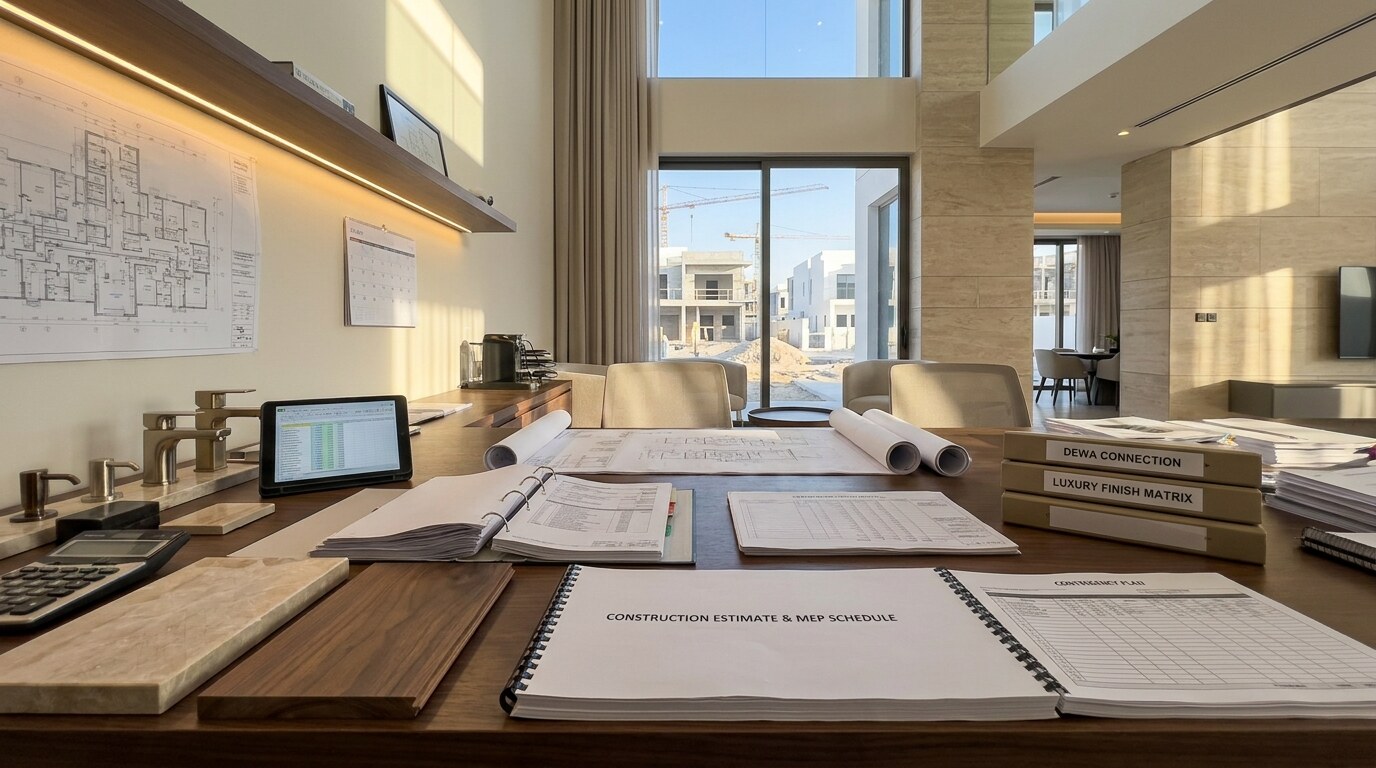 Dubai Villa Construction Cost: Real Budget Ranges by Square Foot and Finish Level